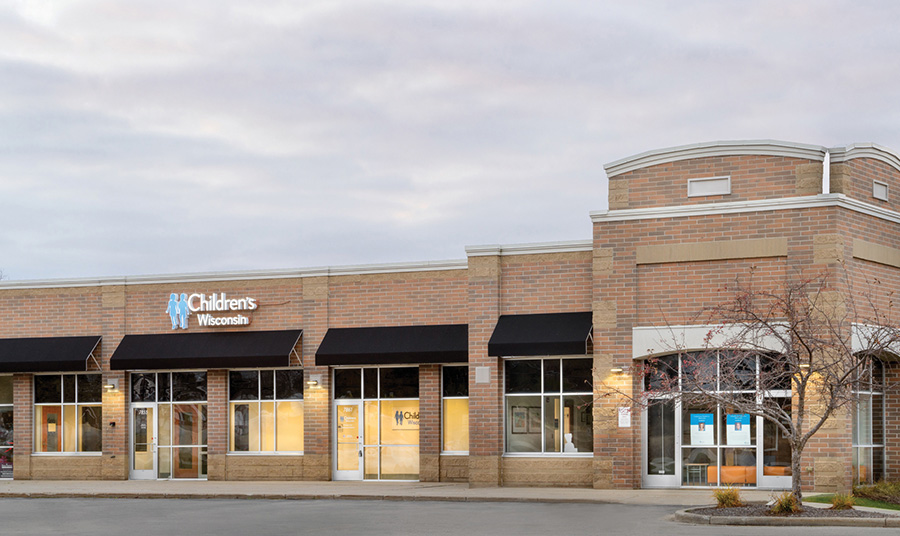 Exterior of Cedarburg Pediatrics Primary Care Pediatric Health Office
