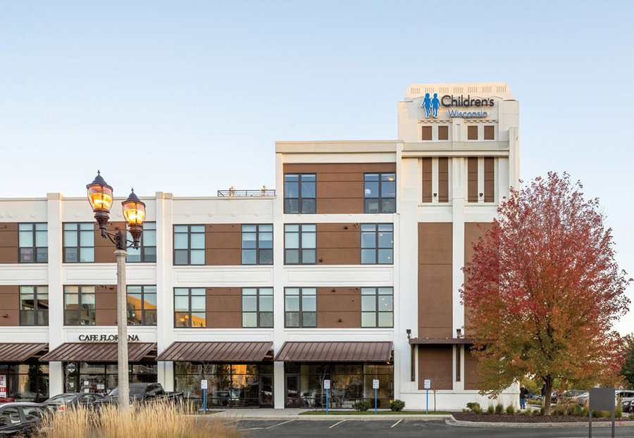 Exterior of West Bend Pediatrics Primary Care Office